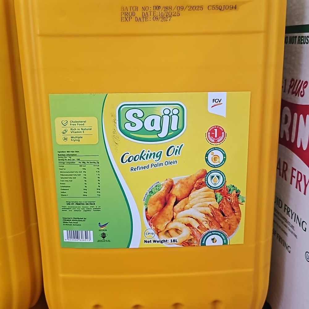 Saji Refined Palm Olein Cooking Oil